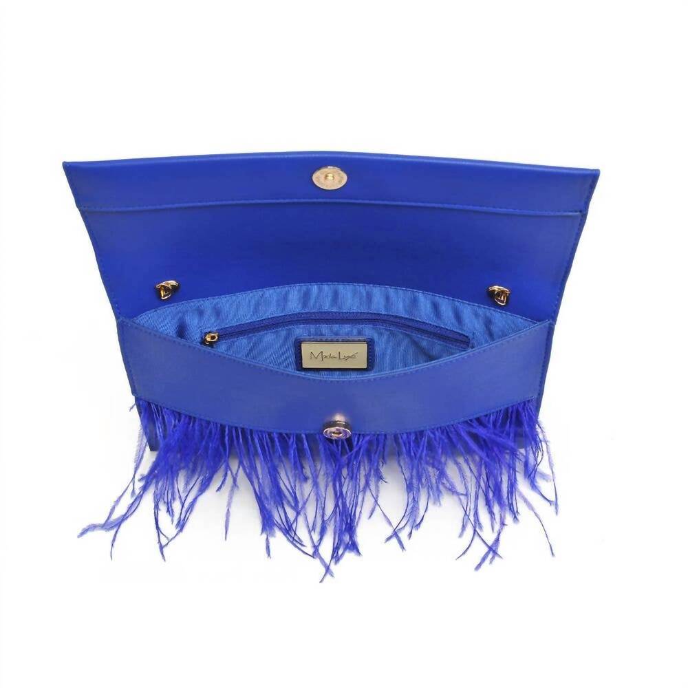 NEW MODA LUXE everlee clutch in electric blue - Picture 4 of 6